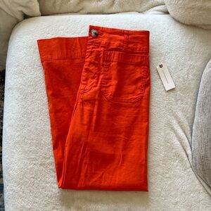 The Colette Cropped Wide-Leg Pants by Maeve